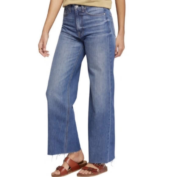 Current/Elliott The Navigator Melville Wide Leg Jean - Picture 1 of 7